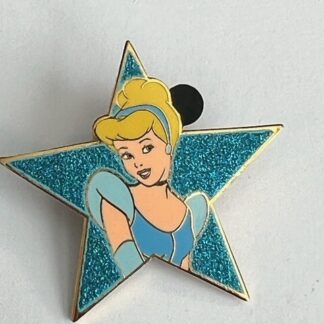 DLRP Paris Cinderella From Set Star Glitter Disney Pin (A8)