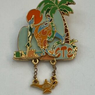 DLRP Paris Genie Ete 2005 Aladdin Dangle Beach Disney Pin (A9)