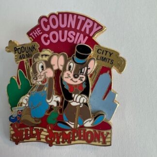 DLRP Silly Symphony The Country Cousins Podunk City Limits Disney Pin LE (C0)