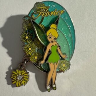 DLRP - Tinker Bell Flower of the Month - February Paris Primrose Disney Pin C3