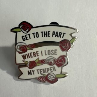 DS - Queen of Hearts - Flair Pin - Lose My Temper Disney Oin A6