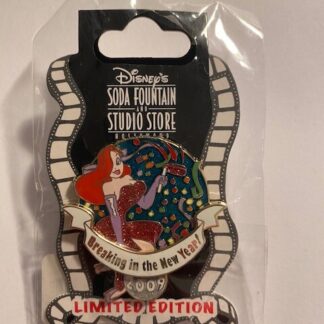 DSF Happy New Year 2009 Jessica Rabbit Streamers Who Framed Disney Pin LE300 (B)