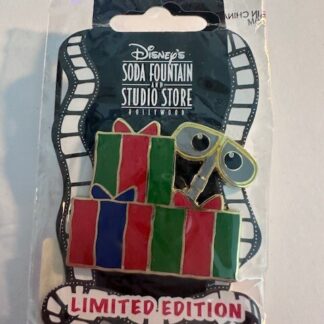 DSF Wall E Holiday 2008 Wall E Presents Disney Pin (B)