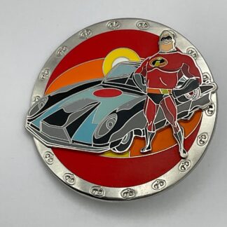 DSSH LE 400 Pixar Mr Incredible On the Go Police Race Car Disney Pin G6