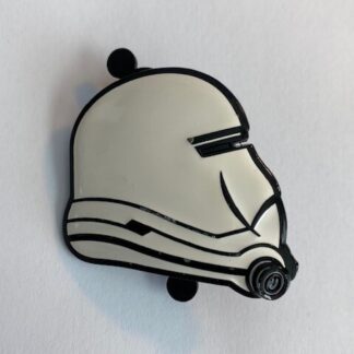 DSSH Star Wars The Force Awakens Storm Trooper Helmet Disney Pin LE (B9)