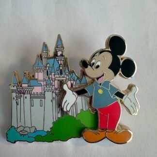 Disney 20th Pin Anniversary 20 Years Mickey Mouse Disneyland Castles (A5)