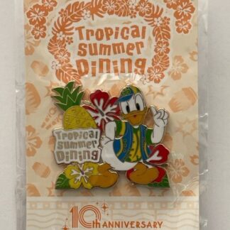 Disney Ambassador Hotel Tropical Summer Dining Donald Duck Pin (B)