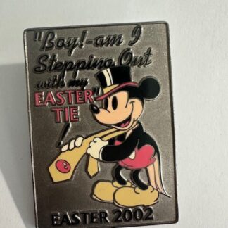 Disney Auctions Easter 2002 Mickey In A Tie Stepping Out Disney Pin (D3)