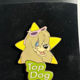 Disney Auctions Top Dog Peg Lady And The Tramp LE Disney Pin (B)
