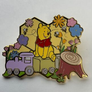 Disney BoxLunch Winnie the Pooh Honeycomb Characters Train Mystery Pin G9