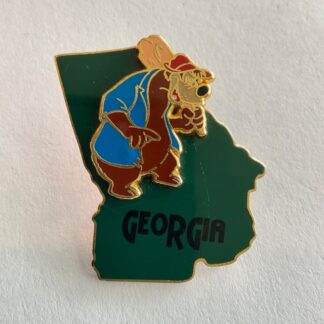 Disney Brer Bear State Pin Georgia Splash Mountain Song Of The South F4