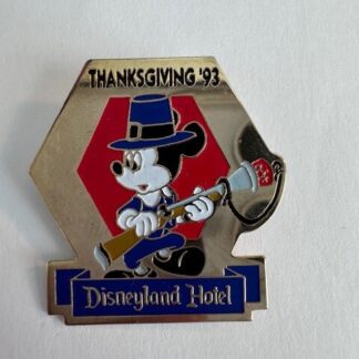 Disney Cast Member Holiday Disneyland Hotel Thanksgiving '93 Mickey Pin (C0)