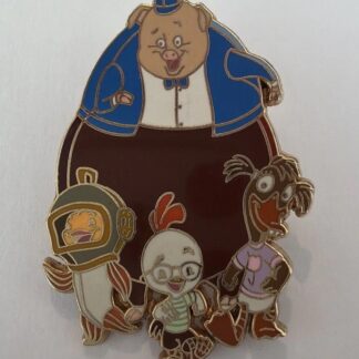 Disney Chicken Little & Friends Abby Mallard Ugly Duckling Fish Runt Pin G9