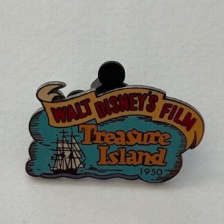 Disney Count Down To Millennium Pin Walt Disney's Film Treasure Island 1950 (A1)