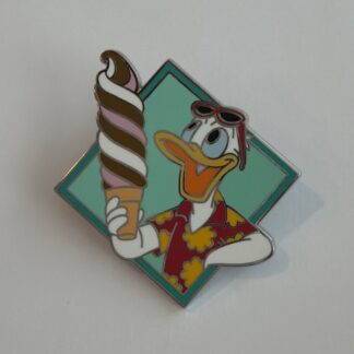 Disney Cruise Line DCL Food Snacks Mystery Pin Donald Duck Ice Cream Cone D8