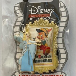 Disney D23 Expo 2024  DSSH DSF Classic Movie Posters Pinocchio Pin LE 400 (B)