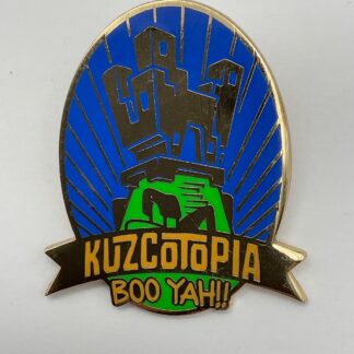 Disney D23 Fantastic Worlds 2019 Kuzcotopia Emperors New Groove Boo-Yah Pin G5