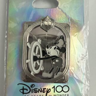 Disney DEC 2023 Celebrating 100 Years of Wonder Steamboat Willie LE 400 pin (B)