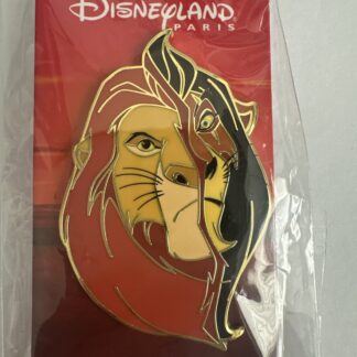 Disney DLP Paris 2023 Lion King Mufasa and Scar Split Head LE 700 Pin