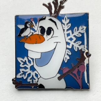 Disney Frozen Fun Mystery Pin Olaf with Puffin Neon Tuesday G3