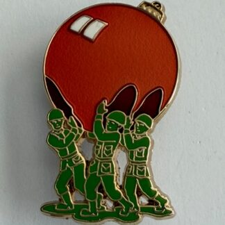 Disney Green Army Men Toy Story Advent 2010 Pin LE 300 Soldier Christmas E2