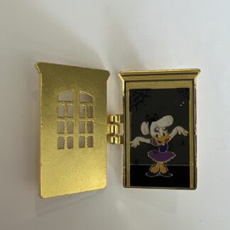 Disney Loungefly Daisy Duck Trick Or Treat Hinged Door Pin Halloween F4