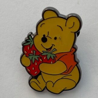 Disney Loungefly Pin Winnie The Pooh Bear & Strawberries Trading Pin (A5)