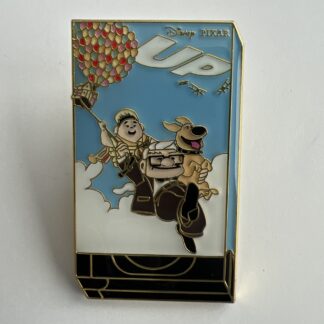 Disney Loungefly Pixar VHS Cover Up Pin F4