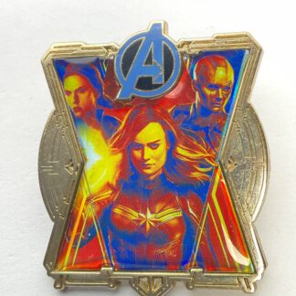 Disney Marvel Avengers End Game Captain Marvel Nebula Black Widow Pin G4