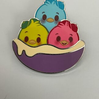 Disney Munchlings Series 4 Nephews Huey, Dewey & Louie Cereal Pin F8