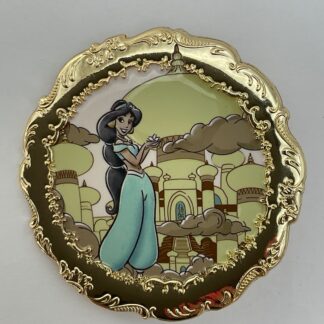 Disney Palm Pink a la Mode Princess Vintage Plates LE 500 Mystery Pin Jasmine H2