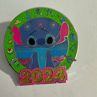 Disney Parks 2024 Dated Pin – Lilo and Stitch Collectible Stitch (E9)
