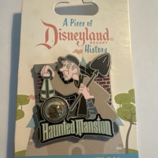 Disney Parks A Piece Of Disneyland History The Haunted Mansion Grave Digger Pin
