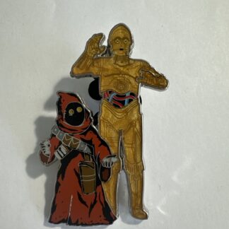Disney Parks Pin - Star Wars Galaxy's Edge Droid Depot Mystery Jawa and C3PO A3