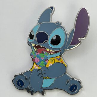 Disney Parks Stitch Attacks Snacks Lollipop Pin April 4/12 Stitch Only H2