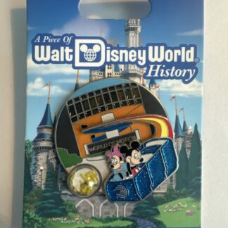 Disney Piece of History 2017 Mickey & Minnie World Of Motion 3-D Pin LE 1500