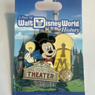 Disney Piece of History Mickey Magic Kingdom Town Square Theater Pin LE 1500