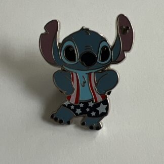 Disney Pin 2024 WDW Hidden Mickey Stitch Holidays - Fourth of July C5