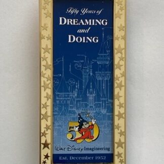 Disney Pin 50 Years of Dreaming and Doing Mickey Mouse WDI LE500 (A1)