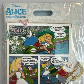 Disney Pin Alice In Wonderland Comic Strip White Rabbit MOG D23 Expo 2026 LE 400