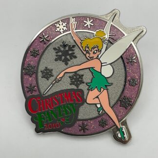 Disney Pin Ambassador Hotel Christmas Fantasy Pin 10th Anniversary Tinkerbell D9