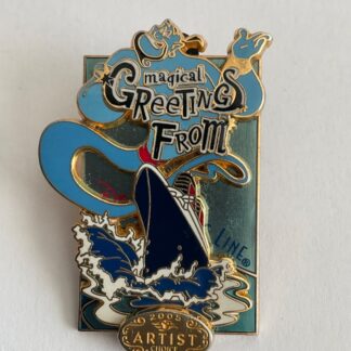 Disney Pin DCL Artist Choice August 2005 Magical Greetings Genie LE 750 F4