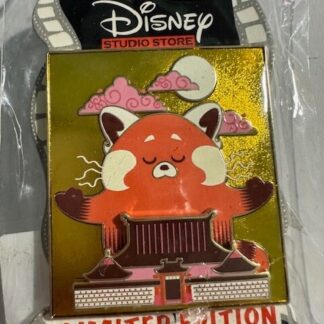 Disney Pin DSSH Turning Red LE 400 - Zen Meiling Mei Gold Square (B)