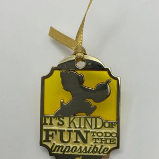 Disney Pin HKDL Hong Kong Chip Bookmark LR Kind of Fun to do the Impossible D5