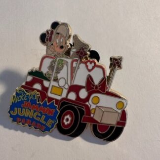 Disney Pin MINNIE Mickey's Jammin' Jungle Parade Passholder Exclusive (C8)