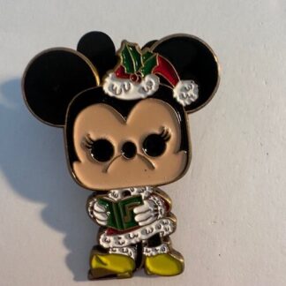 Disney Pin Minnie Mouse Funko pop loungefly Christmas caroling Santa Claus (D6)
