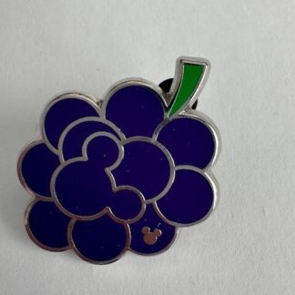 Disney Pin Purple Grapes Fruit Collection Hidden Mickey Completer Pin (D2)