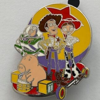 Disney Pin Toy Story Buzz Woody Hong Kong Disneyland Magic Access Pin (A2)
