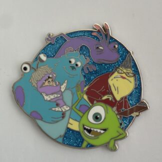 Disney Pixar MONSTERS INC Pin Sulley, Mike, Boo, Randall and Roz B1