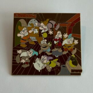 Disney Seven Dwarfs Jumbo Pin 2007 Limited Edition of 500 H6